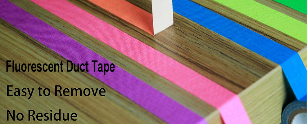 UV Black light Reactive Neon Fluorescent Gaffer Tape