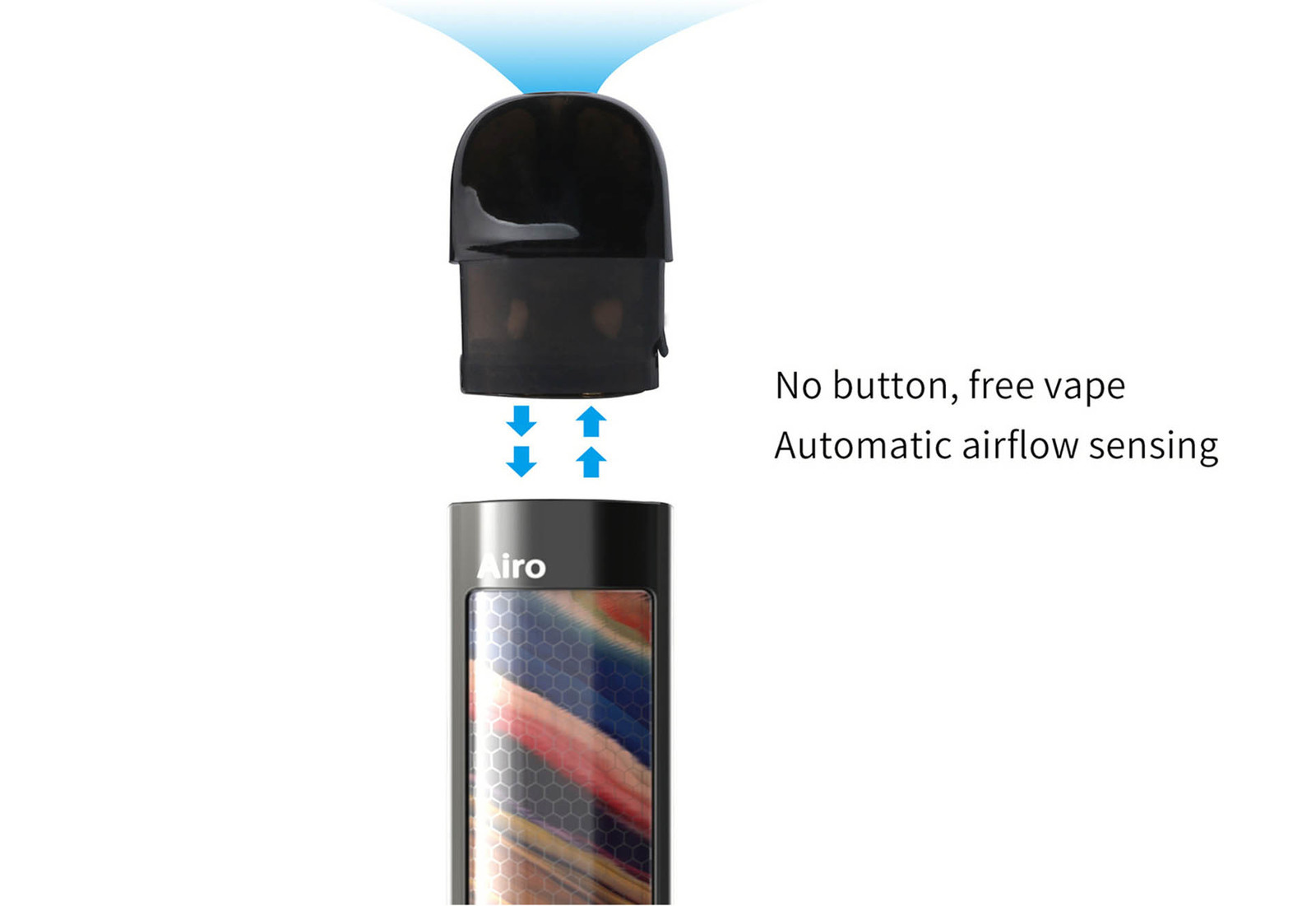 500Mah E Cig Pod Vaper 500Mah E Cig Pod Vaper