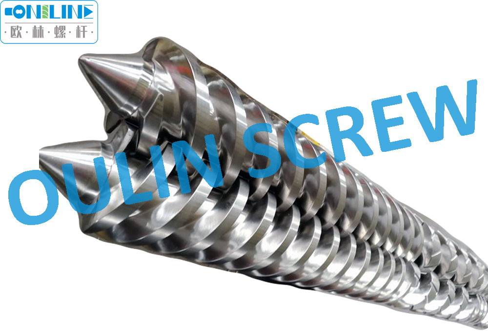 Produce Double Parallel Screw and Barrel for American Maplan Extrusion