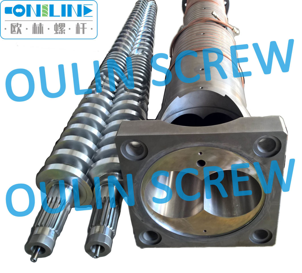 Kraussmaffei Kmd70 Twin Conical Screw Barrel for PVC Pipe