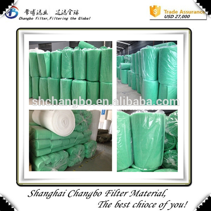 Sponge Air Filter Material En779 Certificated - China Sponge Air Filter  Material, Air Filter Material