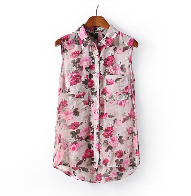 Lady Sleeveless Shirt