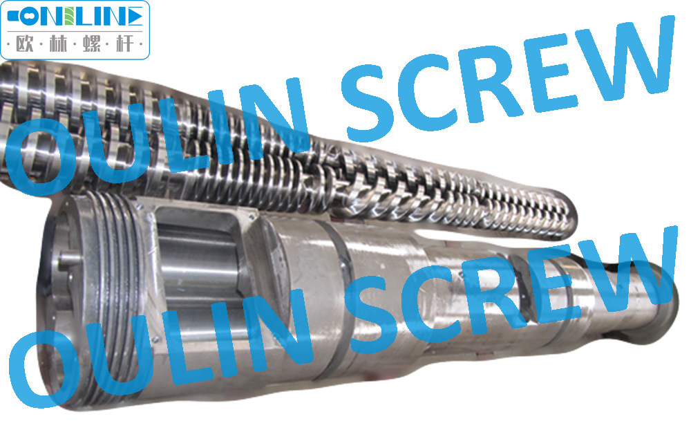 Cincinnati Cmt58 Twin Conical Screw and Barrel for PVC Sheet