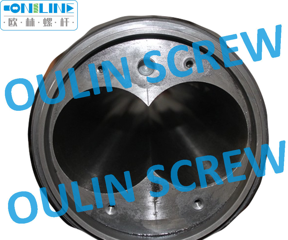 45/90 Twin Conical Screw Barrel for Jwell Extrusion