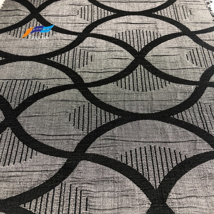 Hot Sale Polyester Rayon Fukuro Jacquard Abaya Fabrics 1
