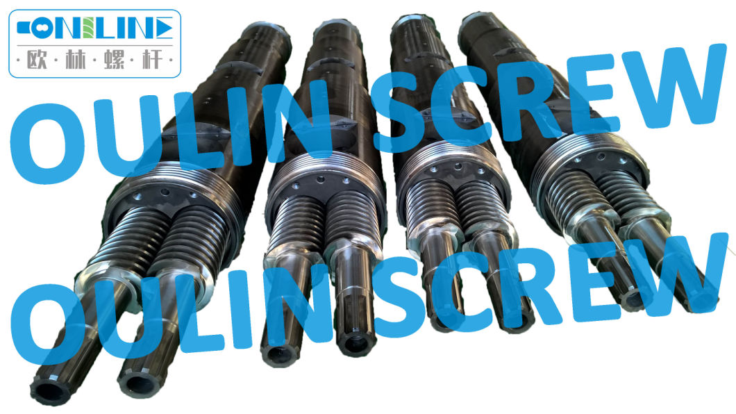 Supply 65/120 Twin Conical Screw and Barrel for PVC Pipe