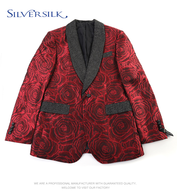 Jacquard Pattern Suit Jackets Jacquard Pattern Suit Jackets