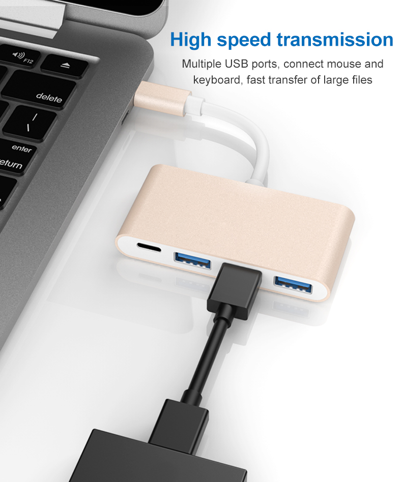 Usb C Hub 4 in 1