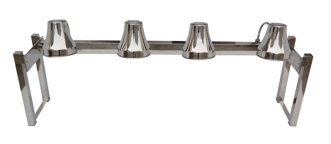 Four Light Heat Lamp Carving Station