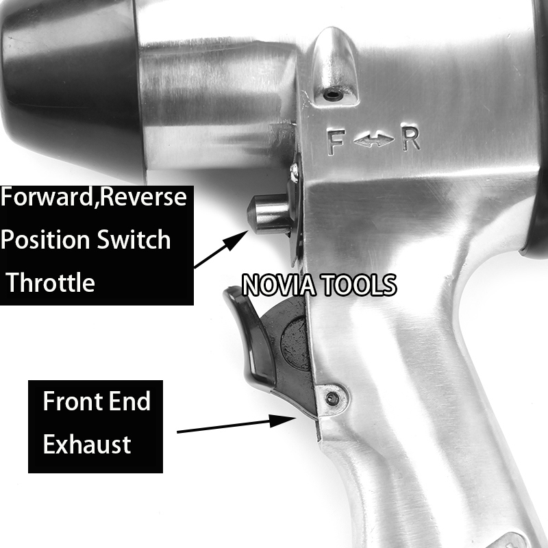 Air/ Pneumatic1/2 Inch Rocking Dog, Single Hammer Impact Wrench Nv-2023