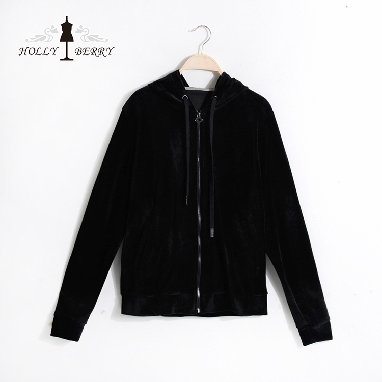 Autumn Black Sweatshirt