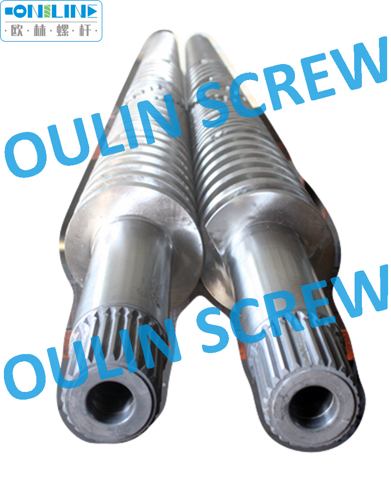 Cincinnati Titan68/147 Twin Conical Screw and Barrel for PVC Extrusion