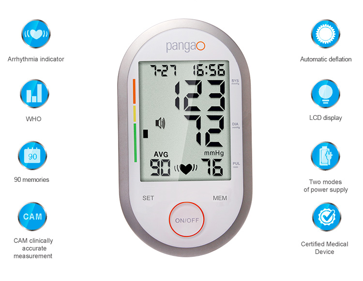Medical Clinical Digital Upper Arm Blood Pressure Monitor, High Quality