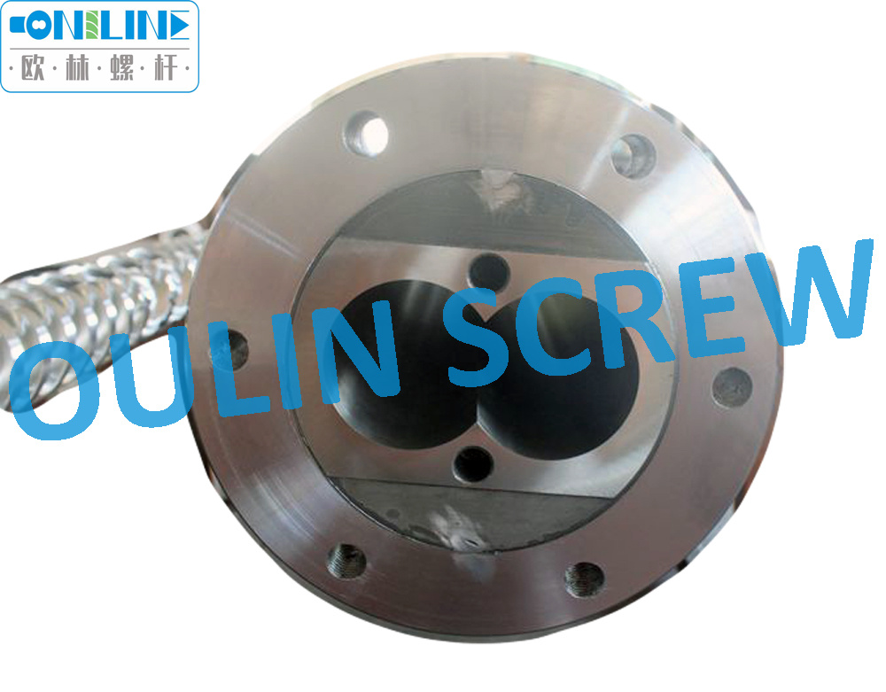 Apx 75mm Twin Parallel Screw Barrel for Extruder Machine