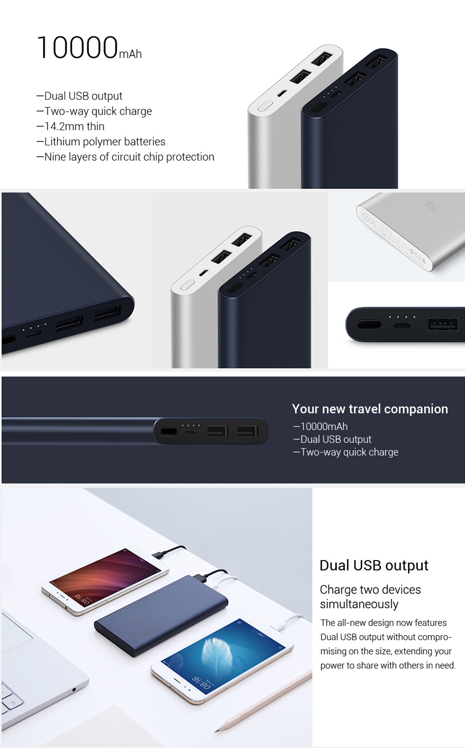 10000mah Power Bank