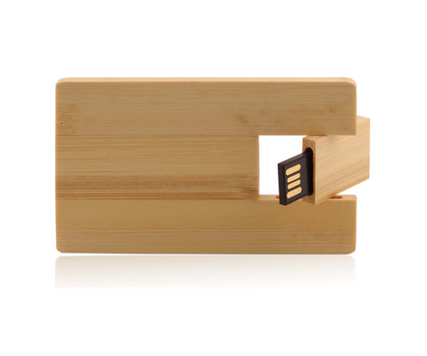 wooden card usb flash drive