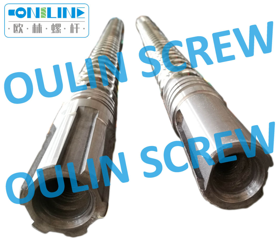 HDPE બોટલ ફૂંકાતા મશીન માટે બાયમેટાલિક સ્ક્રુ અને બેરલ
