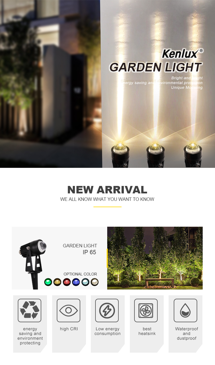 Hotsale outdoor mini 3W beam garden spike light