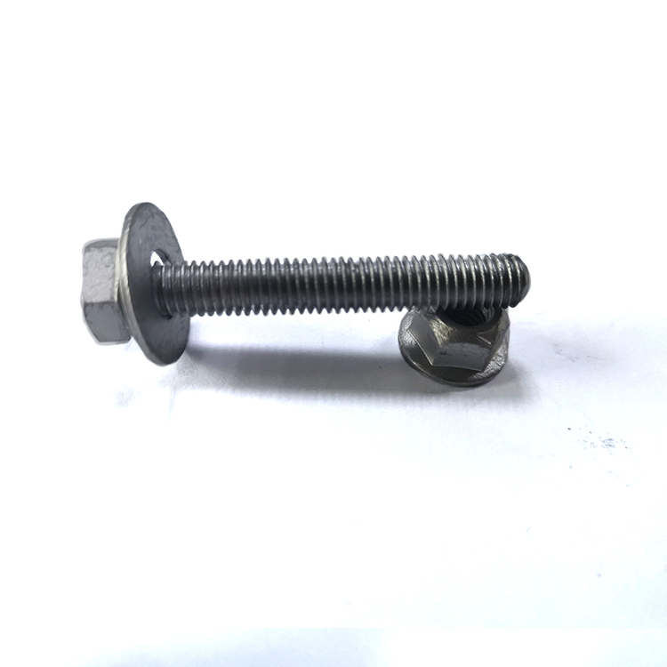 Hex Bolt and Nut Set With Washer