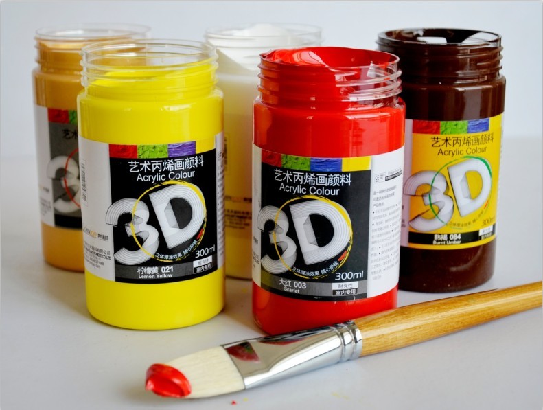 Ứng dụng của sơn Acrylic 3D