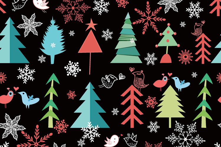 100% Polyester Festive Fabric