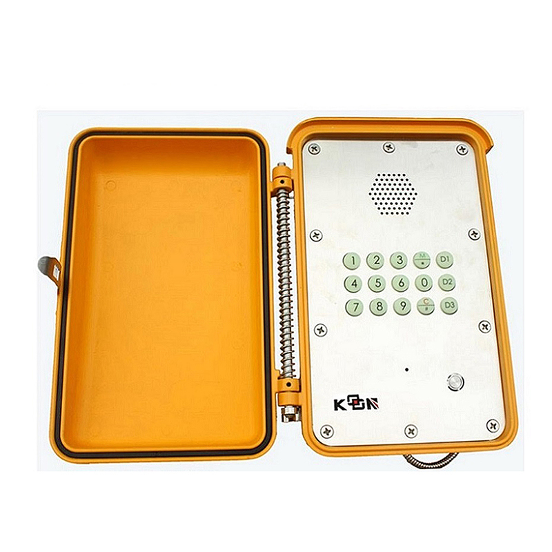 IP Outdoor Telephone Corded Telephone VoIP Intercom Heavy Duty Telephone