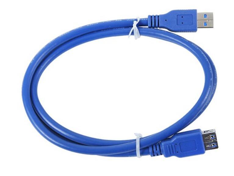 Cable Length: 1.5m Computer Cables 1pcs USB 3.0 Cable A Type Male to Male USB Extension Cable AM to AF 1.5m 4.8Gbps Support USB2.0 High Speed New 