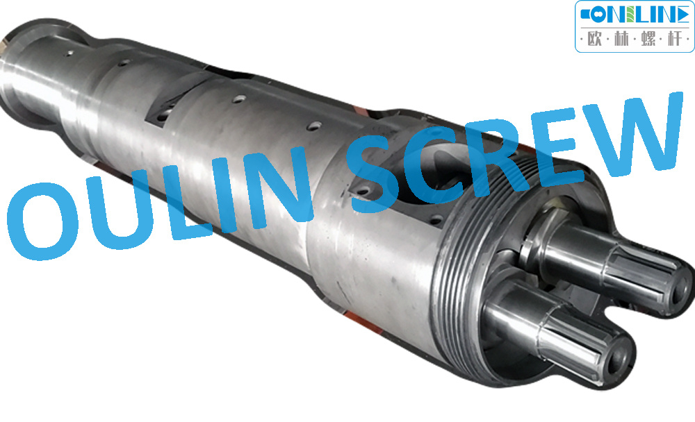 45/90 Twin Conical Screw and Barrel for PVC Machine