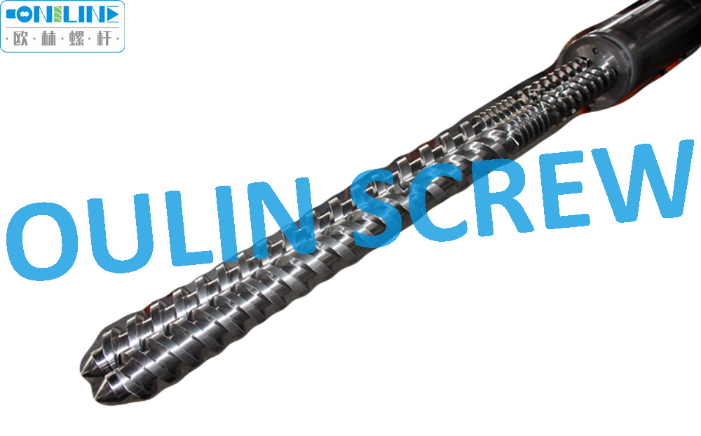 Bandera 110-28 Twin Parallel Screw Barrel for PVC Sheet, Pipe, Profile, Granulation Extruder