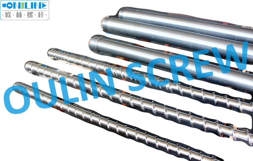 High Output Bimetallic Single Screw and Barrel for Film Extrusion