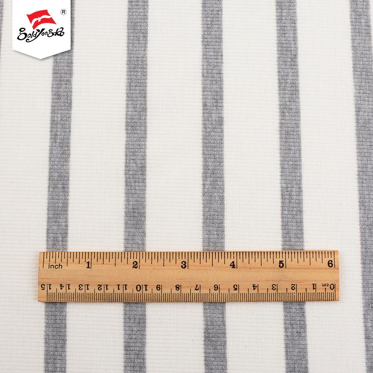 Soft Hand Feel Rib Knit Fabric