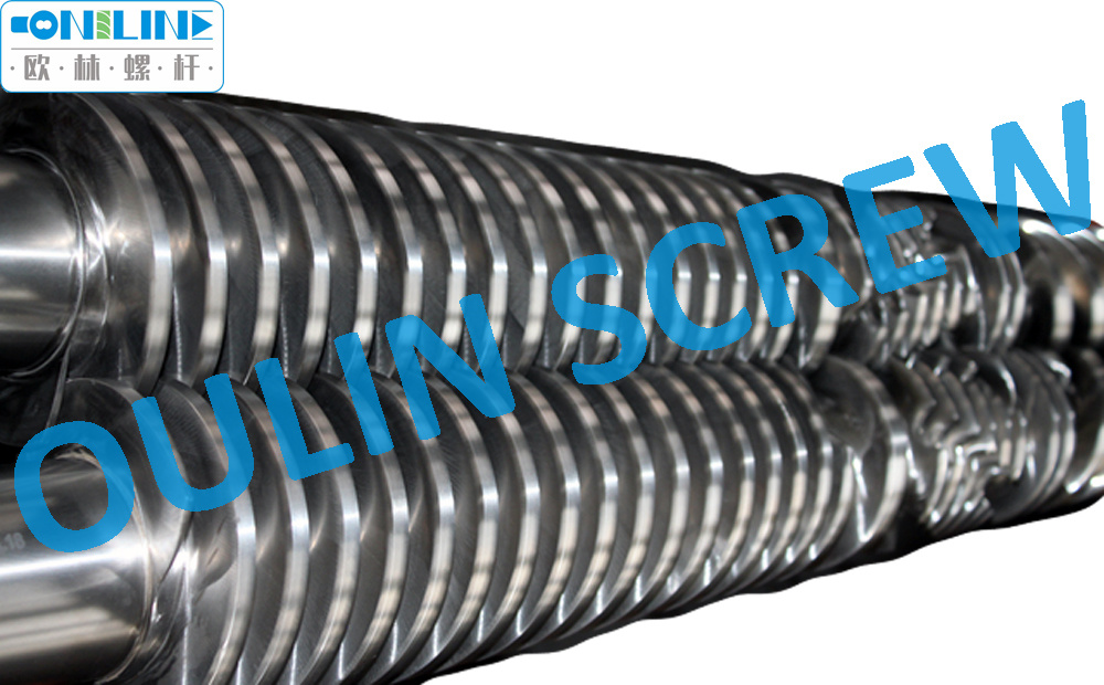 Jwell 55/120 Twin Conical Screw and Barrel for PVC