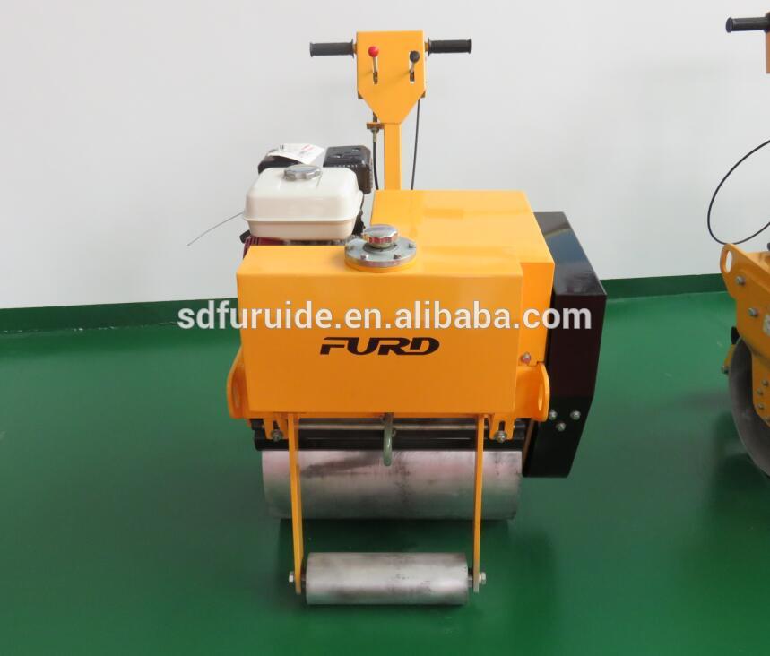 Single Drum Manual Vibratory Roller Fyl 600 High Quality Single Drum