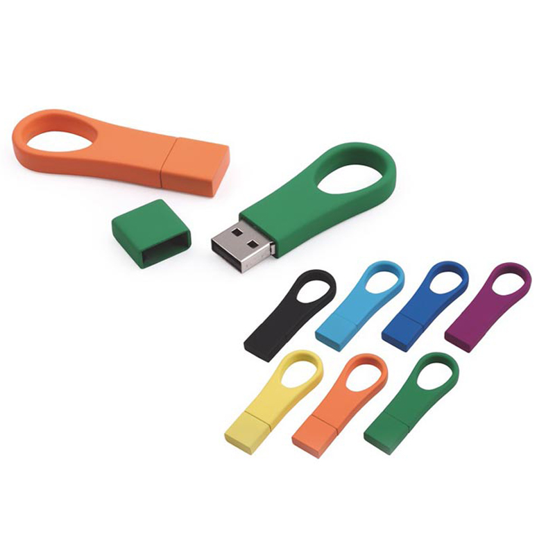 Plastic Usb Keychain