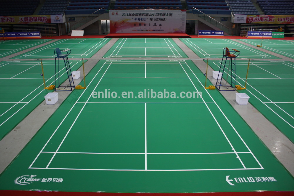 badminton court mat 