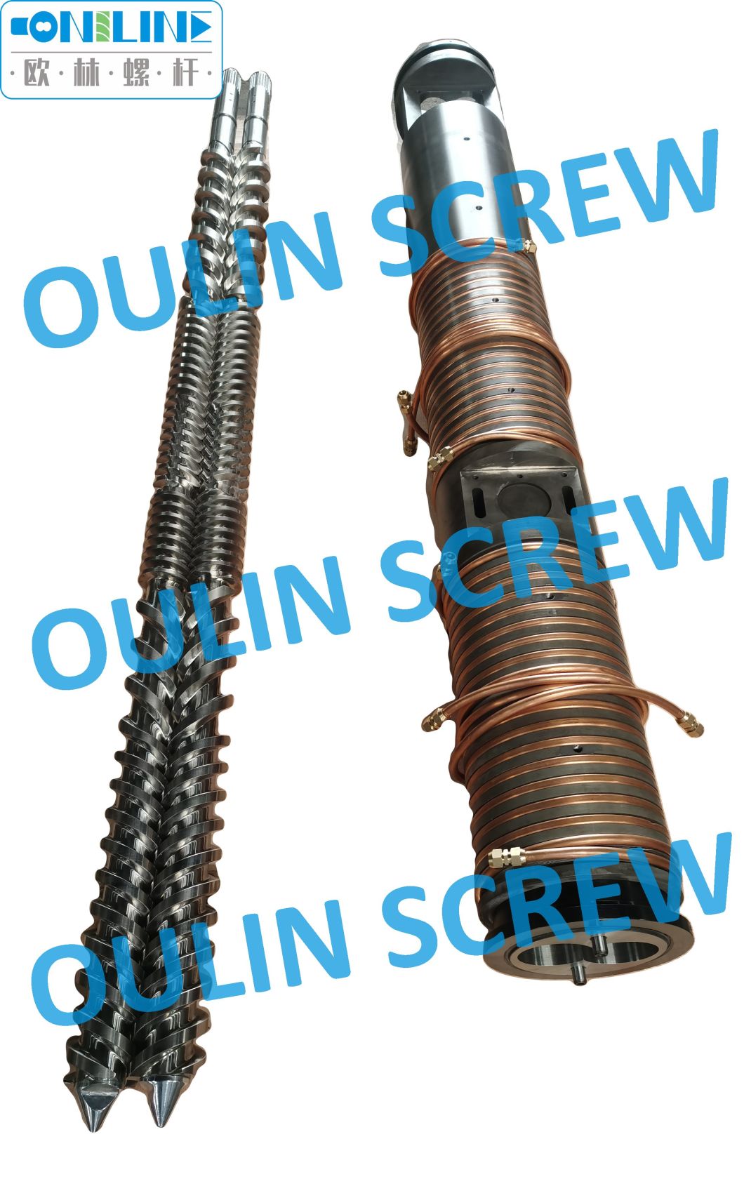 Bausano MD88 Twin Parallel Screw and Barrel for PVC Extrusion