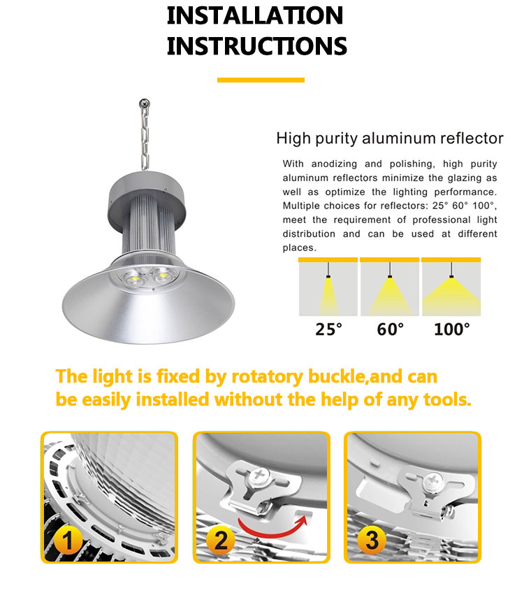 Industrial Commercial UFO LED High Bay Light