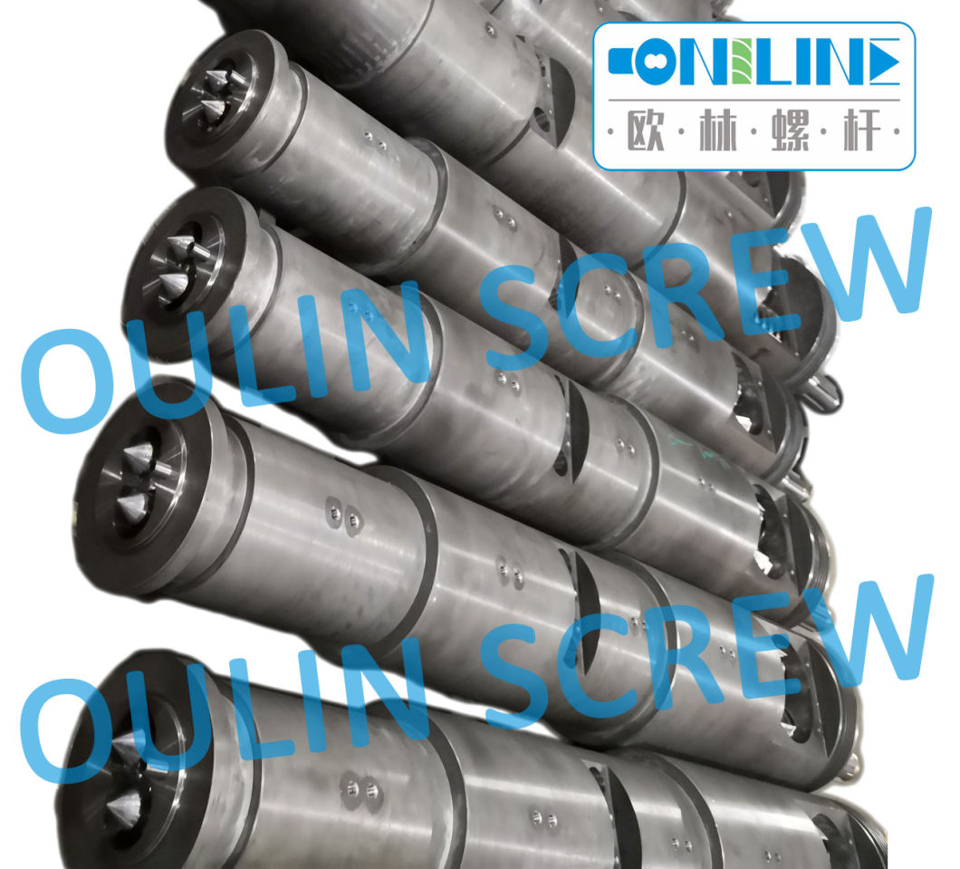 65/132 Twin Conical Screw and Barrel for PVC Sheet