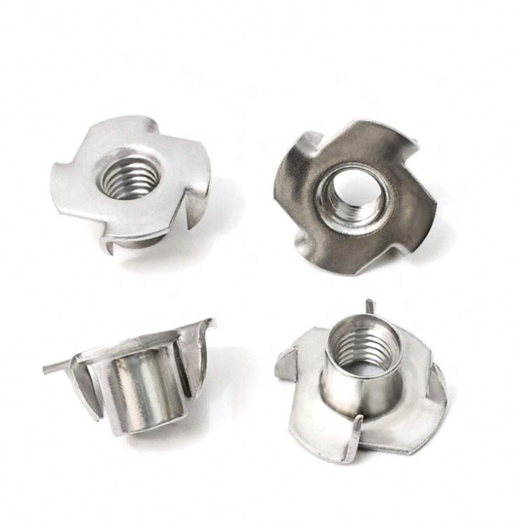 T Nut Stainless Steel Four Claw Tee Nut