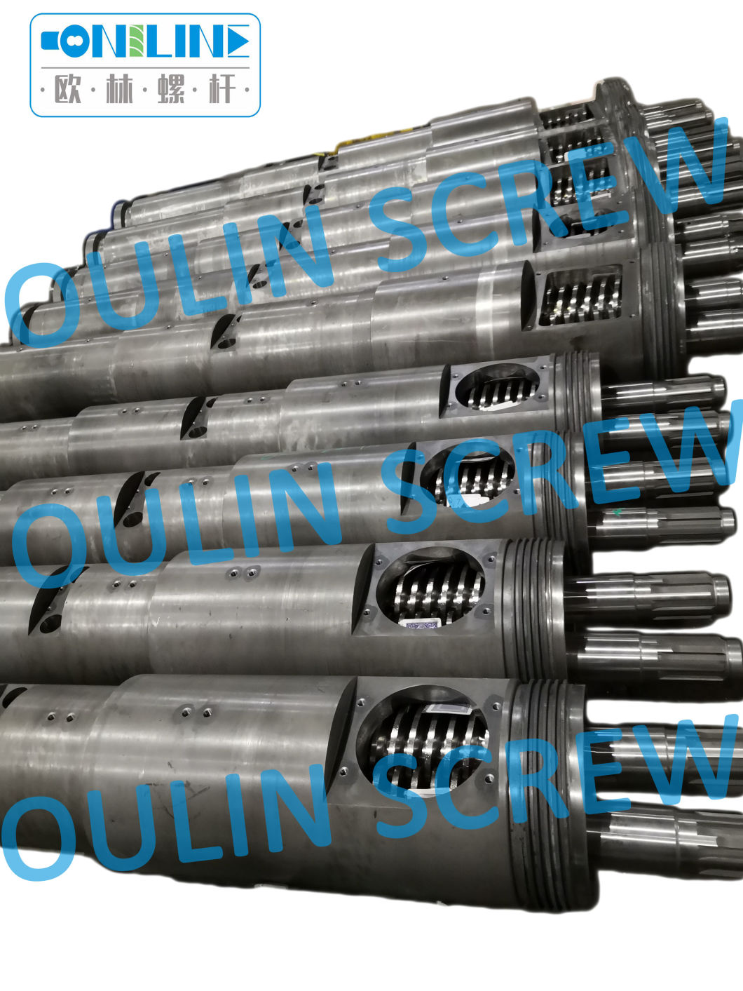 Produce Double Conical Screw and Barrel for PVC Extrusion