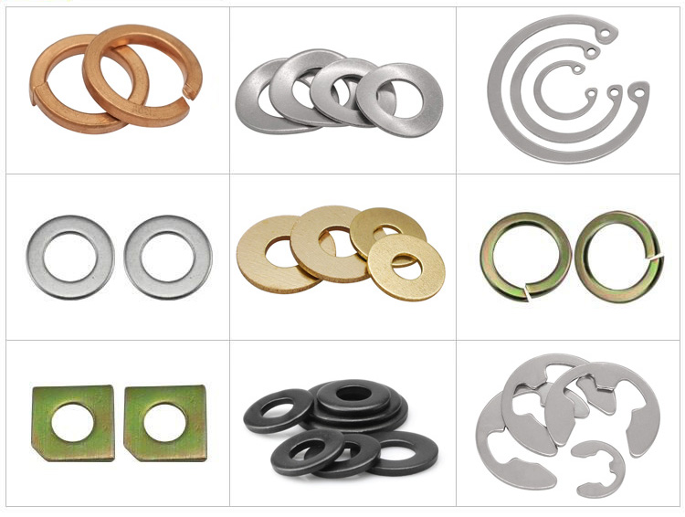 Stainless steel spring lock washers