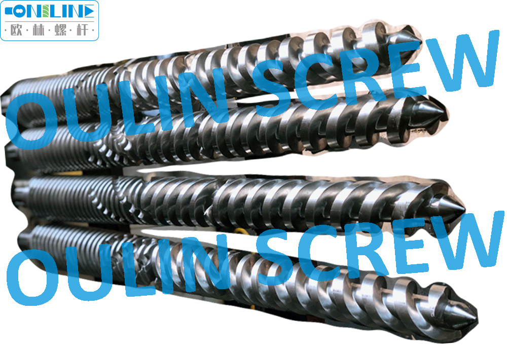 Conical Twin Screw and Barrel for PE WPC Sheet Profiles