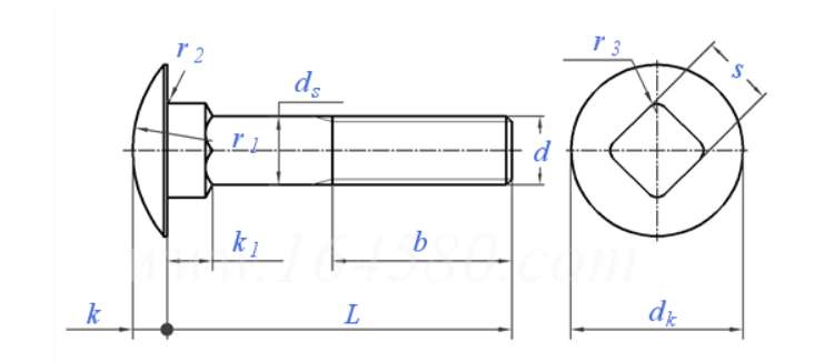 Carriage bolt