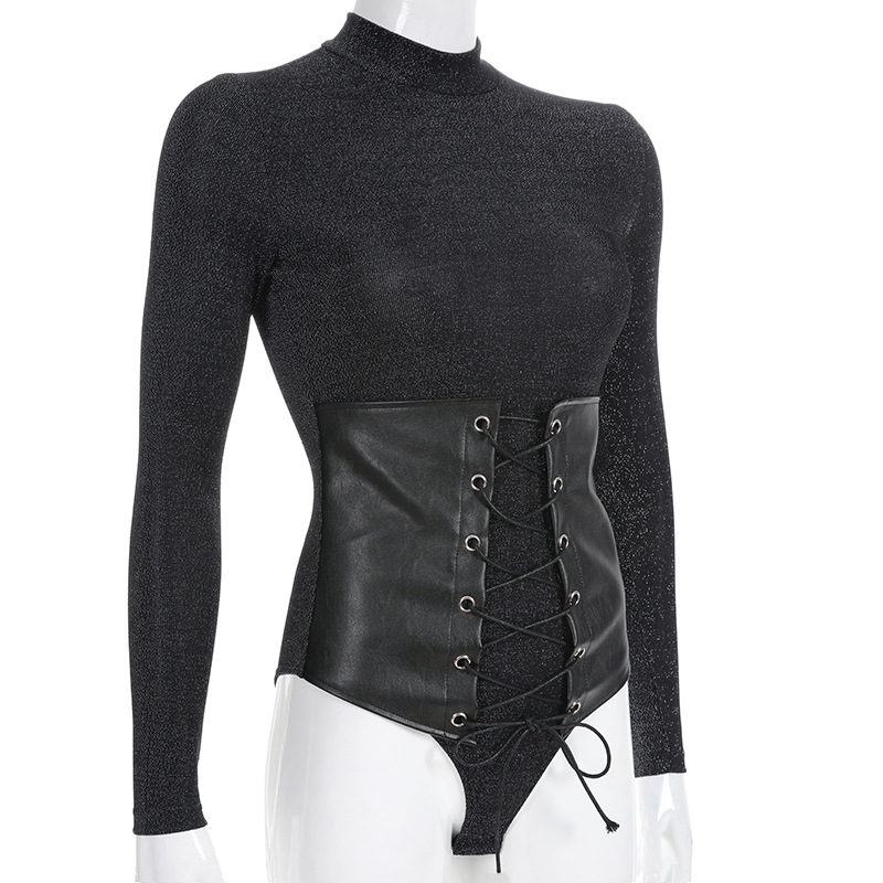 Women Long Sleeve Casual Bodysuit
