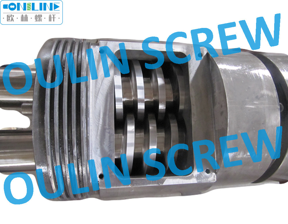 Cincinnati Cmt58 Twin Conical Screw and Barrel for PVC Sheet