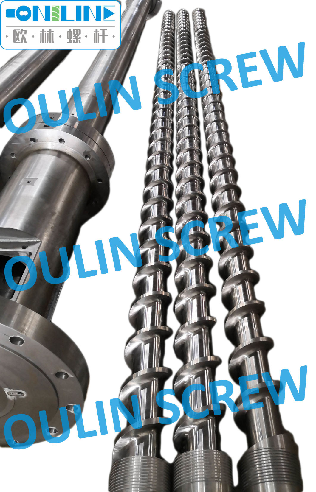 Bimetallic Screw and Barrel for PP Recycling Extrusion