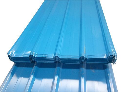 1050 Lembaran Lembut Beralur Aluminium Membentuk Mesin Membuat Mesin Roof Tile