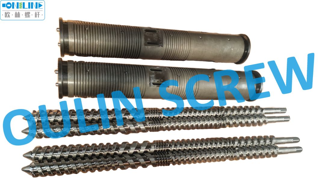 Italy Luigi Bandera 102mm Twin Parallel Screw Barrel for PVC Extrusion