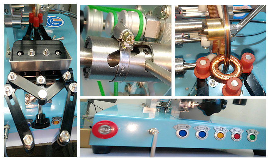  8 inch side sliding toroidal winding machine