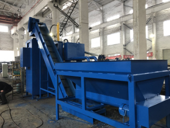 Y83W-630 Waste Steel Cuttings Horizontal Automatic Briquette Machine